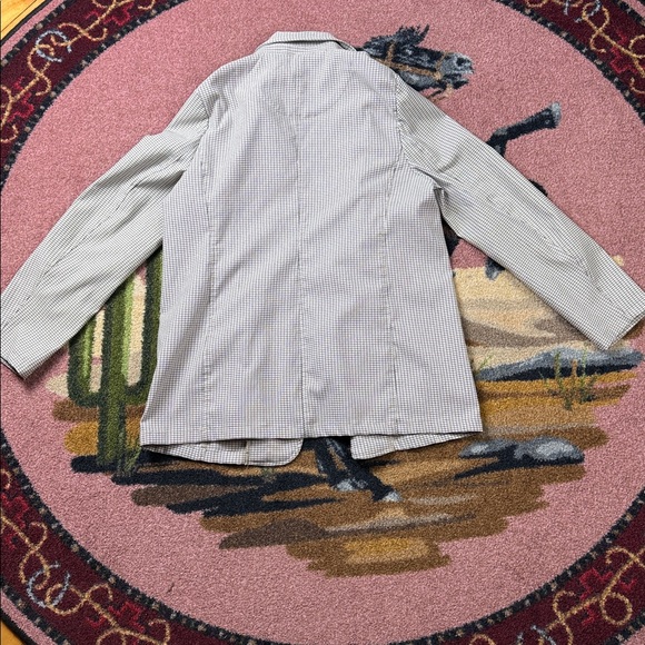 OVERSIZED BLAZER PLAID MAXX STUDIO - Picture 2 of 7